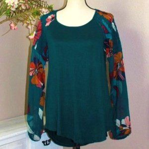 Maurices Floral Top NWOT